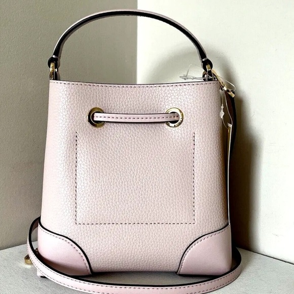 Michael Kors Mercer Small Pebbled Leather Bucket Bag - Picture 3 of 7